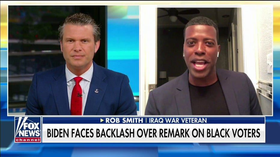 Iraq War Veteran Rob Smith Says Biden S Ain T Black Comment Insulted Millions Of African