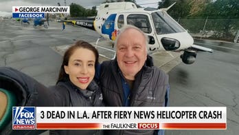Los Angeles news helicopter crash leaves three dead