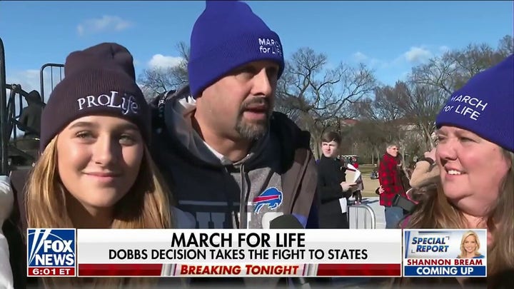  Americans attend 'March for Life' to advocate for pro-life laws