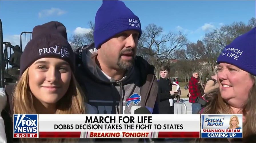  Americans attend 'March for Life' to advocate for pro-life laws