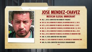 Manhunt underway for illegal migrant who attempted to plow car into ICE agents