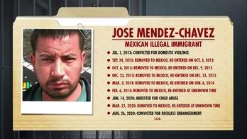 Manhunt underway for illegal migrant who attempted to plow car into ICE agents