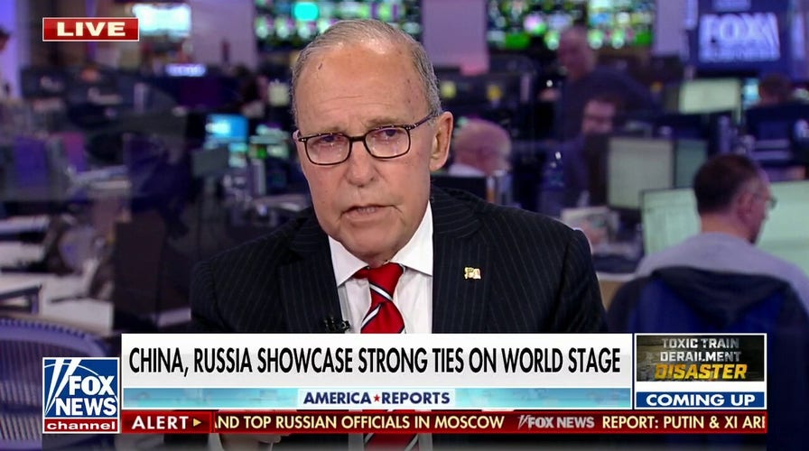 Larry Kudlow: Biden struggles to secure 'peace through strength'