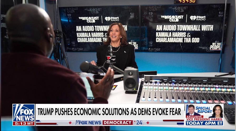 'The fear card': Harris ramps up outrageous claims against Trump