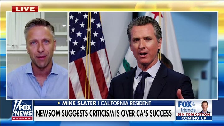 Gavin Newsom snaps at critics during interview