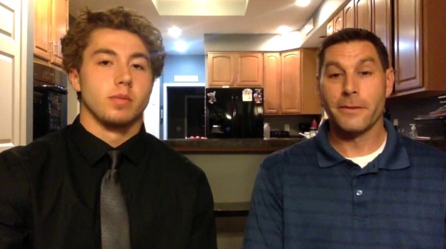 High school football players fight to save their season	