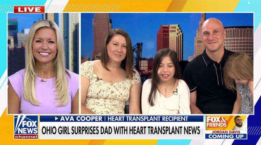 Words will never be enough: Dad of 11-year old heart transplant patient grateful to donor's family