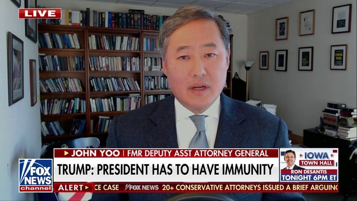 Presidential immunity case will end up before Supreme Court: John Yoo