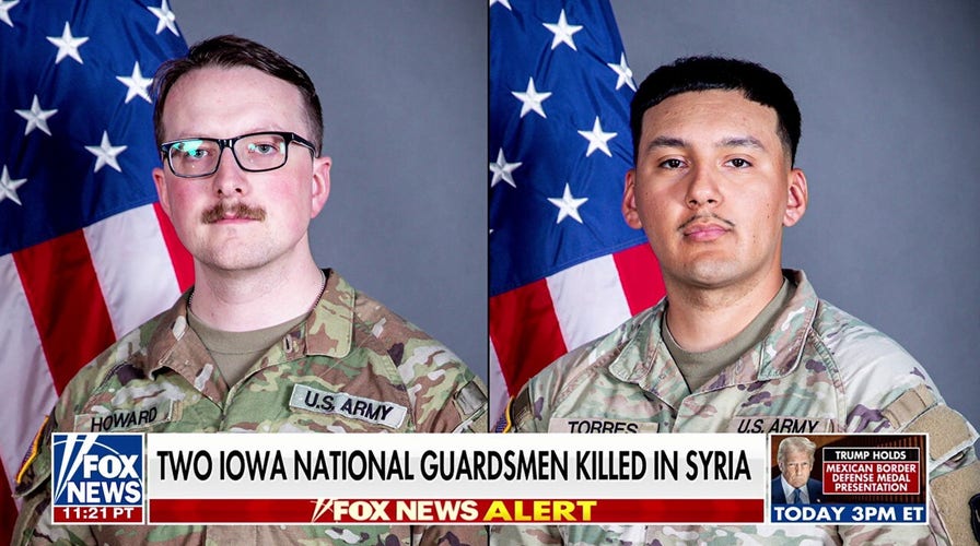 Army releases names of two Iowa National Guardsmen killed in Syria