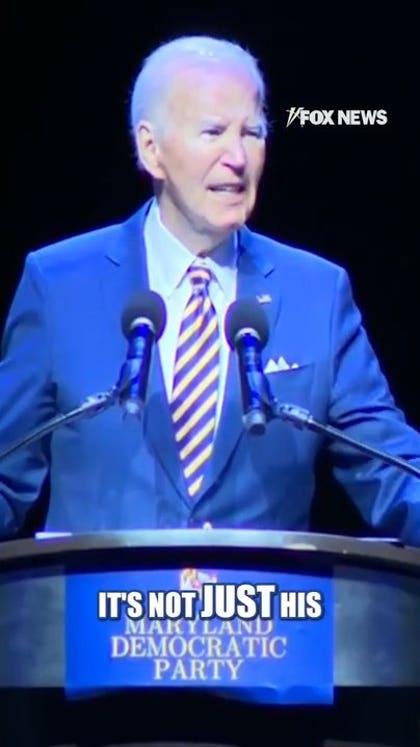 Biden MOCKS Trump during Dem gala: 'WHAT A LOSER'