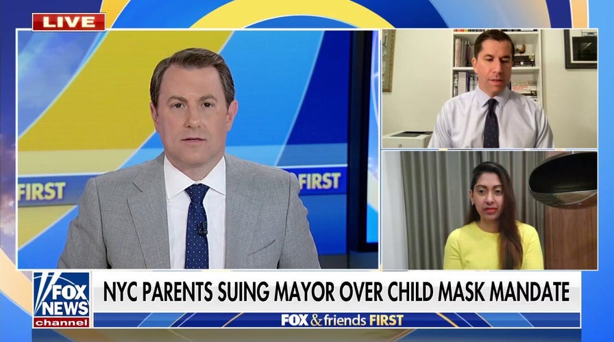 NYC parents file suit against Mayor Eric Adams over mask mandate for children