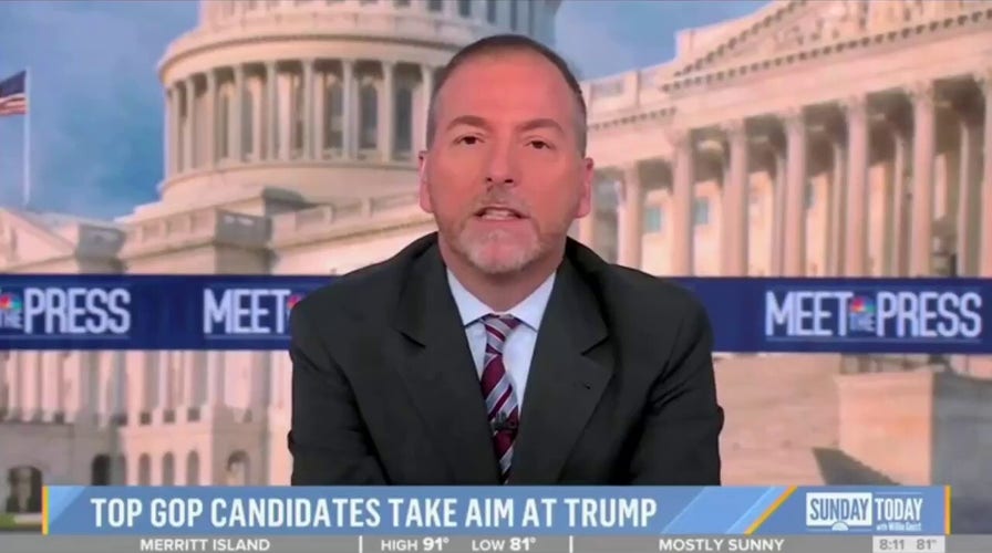 NBC host laments 'thrice indicted' Trump being 'tied' with Biden in recent poll