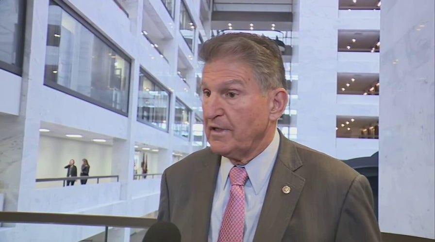 Manchin reacts to Republican challenger: 'I always wish everyone the best'
