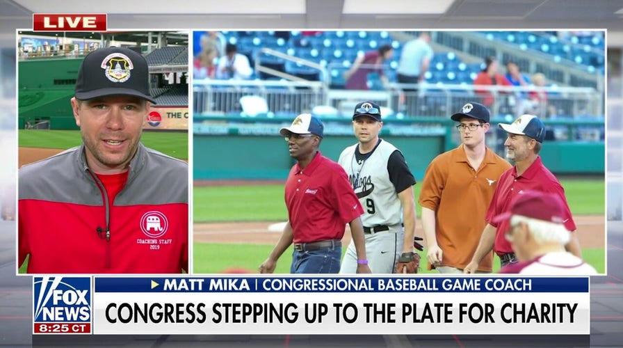 Congress stepping up to the plate for charity