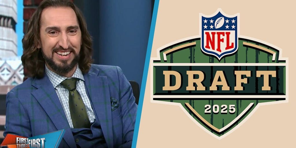 Nick Wright reveals his 2025 NFL Mock Draft 2.0 | First Things First