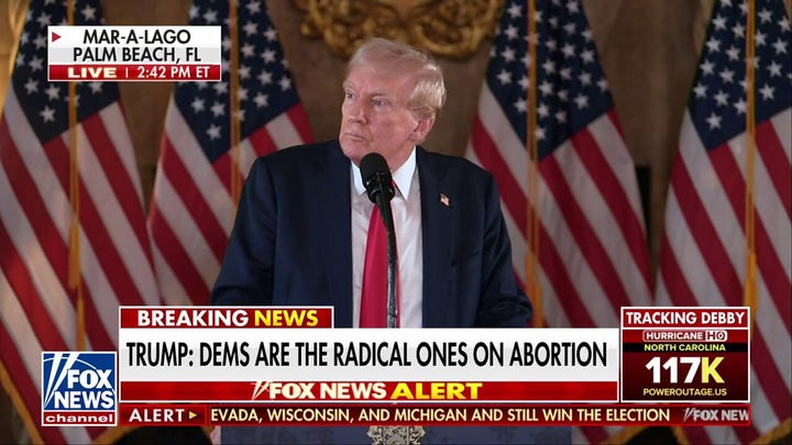  Trump: The abortion issue is 'very much tampered down'