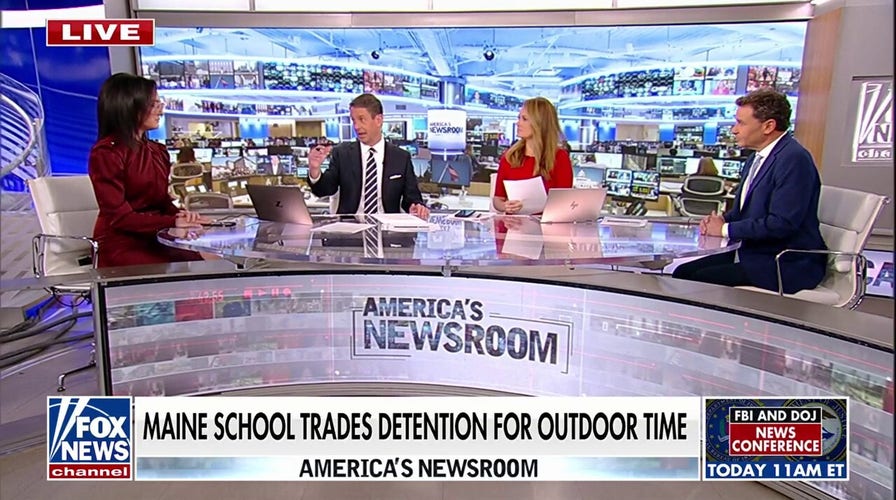 Maine school swaps detention for outdoor time