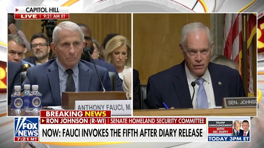 Sen Ron Johnson grills Dr. Fauci on pandemic response