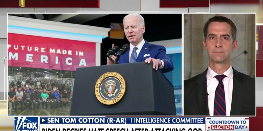 Sen. Cotton: Biden's Failures Are Everywhere You Turn | Fox News Video