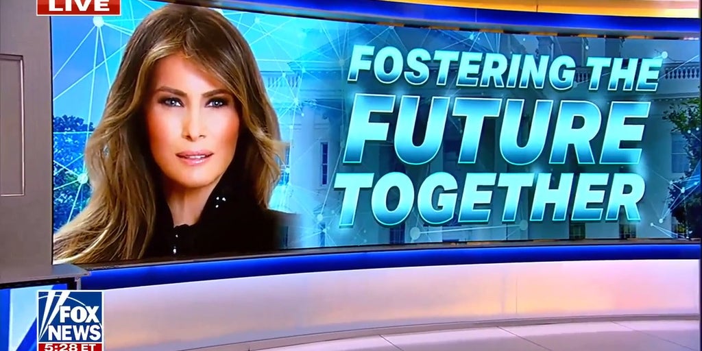 Melania Trump hosts 45 nations at White House summit for talks on AI in education