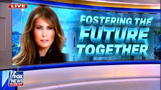 Melania Trump hosts 45 nations at White House summit for talks on AI in education