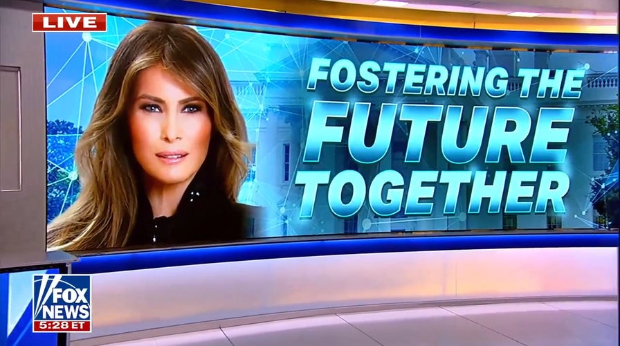 Melania Trump hosts 45 nations astatine  White House acme  for talks connected  AI successful  education