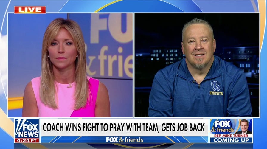 Coach fired for praying with players wins $1.7 million, gets his job back