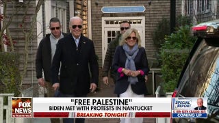 Biden heckled by protesters in Nantucket - Fox News