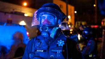 Portland unrest sends police sergeant to hospital; officers doused in chemicals, 24 arrested
