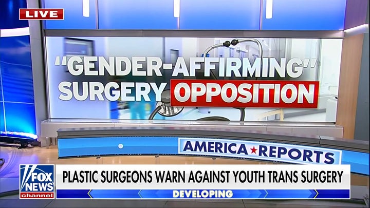 Plastic surgeons warn against transgender surgery for minors