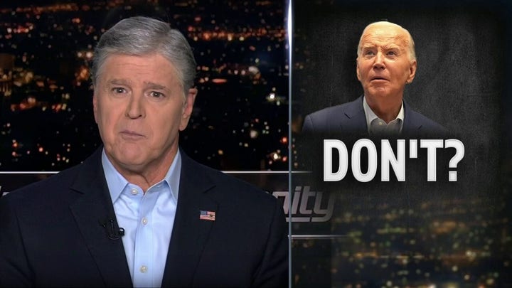 Sean Hannity: Biden has never looked weaker