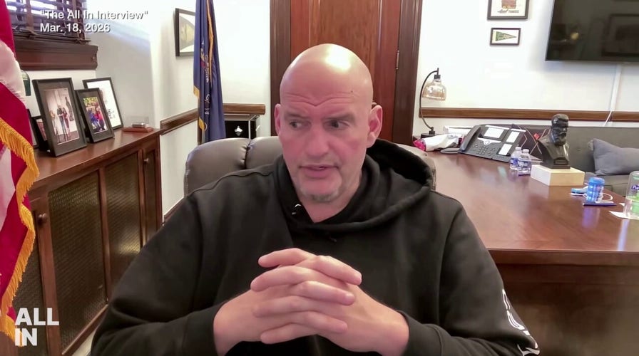 John Fetterman reveals who helium  thinks leads the the Democratic Party