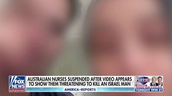  Australian nurses allegedly suspended after video shows threats to kill Israeli man