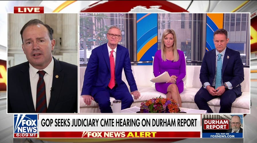 Sen. Mike Lee calls for 'major consequences' for FBI, DOJ following Durham report