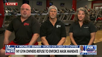 NY gym owners refuse to comply with new mask mandate: 'They've already destroyed our business'