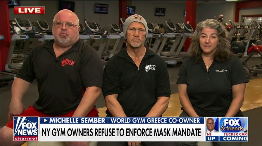 New York gym owners refuse to enforce indoor mask mandate: It's 'destroying businesses'