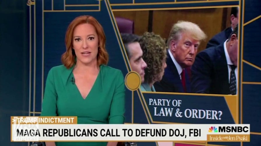 Psaki says GOP wants to ‘defund’ law enforcement, tells Republicans to direct 'outrage' to ‘MAGA’ leaders