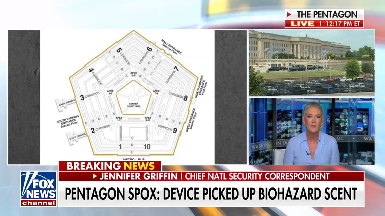 Pentagon on lockdown after device picks up biohazard scent | Fox