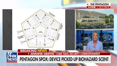 Pentagon on lockdown after device picks up biohazard scent