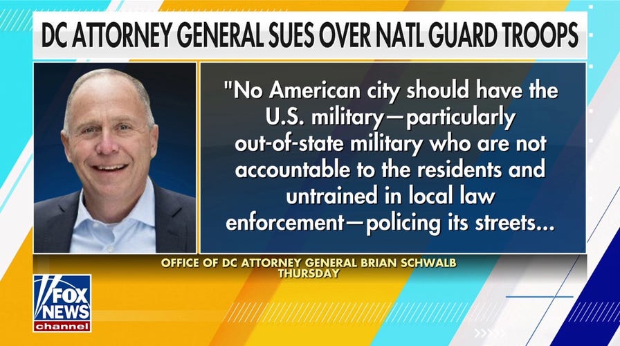 DC AG sues to end National Guard deployment as orders extended to November