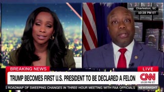 Tim Scott clashes with CNN host after Trump's conviction in New York: 'No, you can't correct me on this' - Fox News