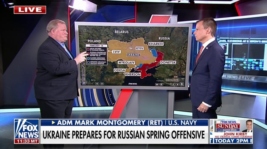 Ukraine prepares for Russian spring offensive