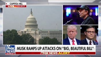 GOP 'exasperated' by Musk's attacks on 'big, beautiful bill'
