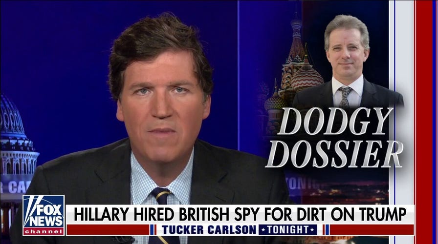 Tucker theorizes why Christopher Steele, who made lewd claims about Trump, is making a comeback