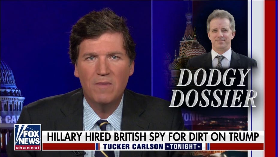 Tucker theorizes why Christopher Steele, who made lewd claims about Trump, is making a comeback