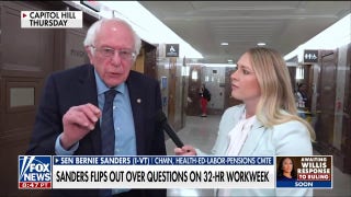 Bernie Sanders 'flips out' when pressed on 4-day work week proposal - Fox News