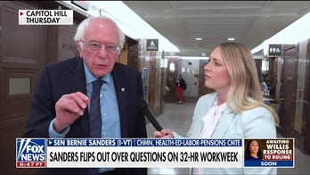 Bernie Sanders 'flips out' when pressed on 4-day work week proposal