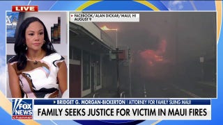 Family of Maui fire victim seeks justice, gov. officials to blame: Attorney - Fox News