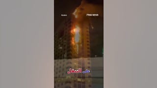 Kuwaiti government building ENGULFED IN FLAMES after Iran drone strike