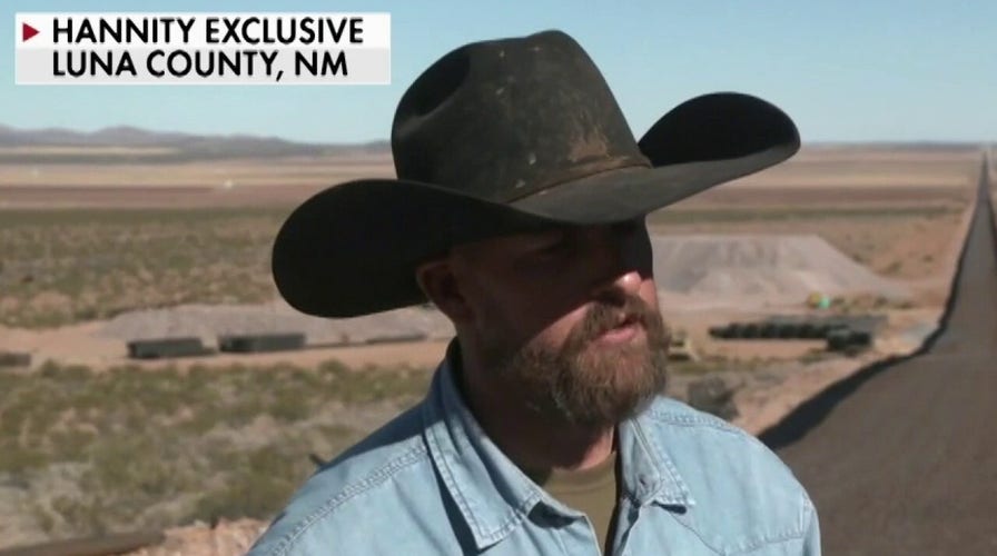 Biden ‘hurting the American people,’ trying to ‘hurt Trump’s legacy’ by stopping border wall construction: New Mexico rancher